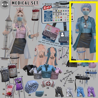 Second Life Marketplace - [Since1975] Medical - Legacy Blue Look